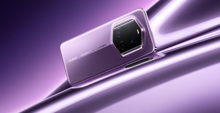 Honor Magic7 RSR w fioletowym odcieniu Provence Honor Magic7 RSR w fioletowym odcieniu Provence