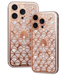 iPhone 16 Bouquet Doré, Serpentis Pearl i Sea of Love iPhone 16 Bouquet Doré, Serpentis Pearl i Sea of Love