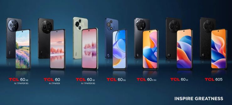 Smartfony z serii TCL 60