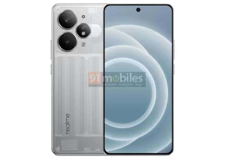 Render przedstawiający Realme 15 Pro Render przedstawiający Realme 15 Pro