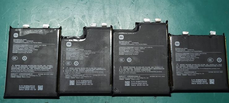 Akumulatory modeli serii Xiaomi 17