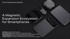 Piezoelektryczne chłodzenie, dwuczęściowy kontroler i magnetyczne akcesoria