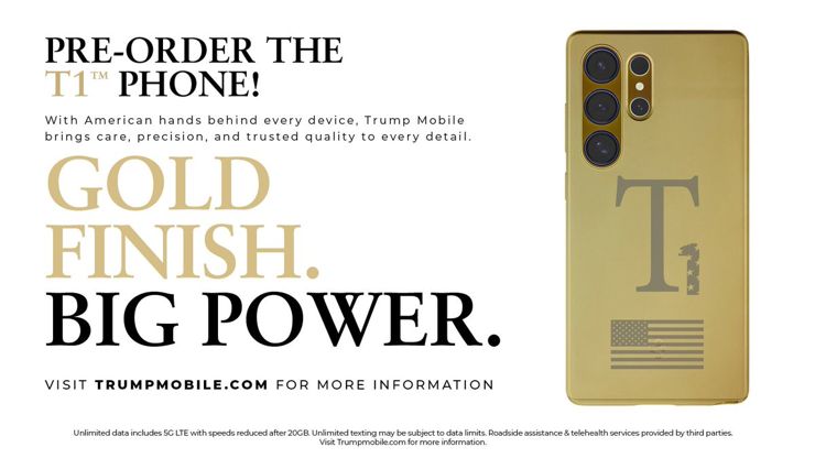 Druga odsłona Trump Mobile T1 Phone
