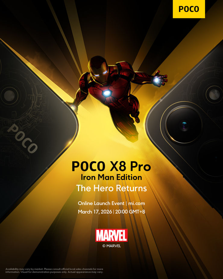 Oficjalna zapowiedź Poco X8 Pro Iron Man Edition Oficjalna zapowiedź Poco X8 Pro Iron Man Edition