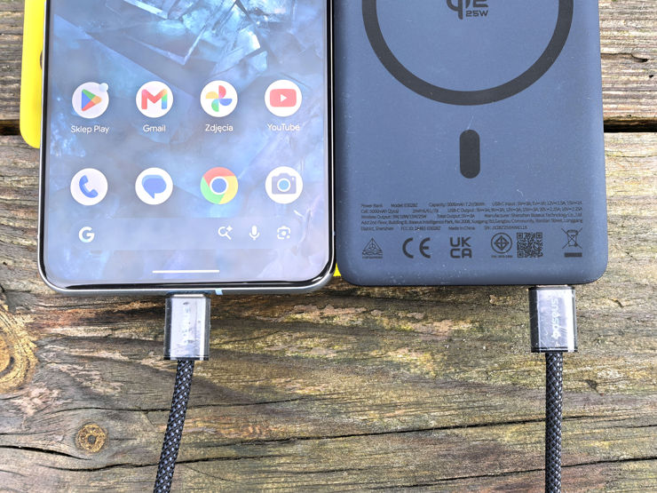 Powerbank Baseus PicoGo AM52 - ładowanie przewodowe 45 W Powerbank Baseus PicoGo AM52 - ładowanie przewodowe 45 W