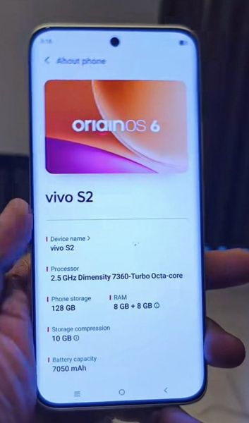 Vivo S2 Vivo S2