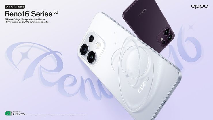 Seria Oppo Reno16 wchodzi na polski rynek