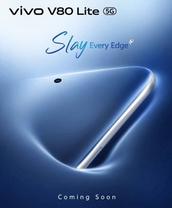 Vivo V80 Lite w zapowiedzi i na zdjęciu