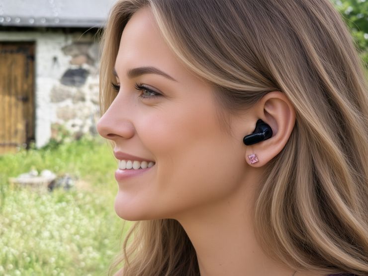 Huawei FreeBuds Neo - tak wyglądają w uszach Huawei FreeBuds Neo - tak wyglądają w uszach