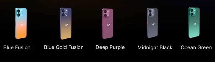 Wersje kolorystyczne Ai+ Nova 2 Power 5G