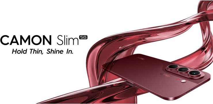 Tecno Camon Slim 5G - kolorowy zawrót głowy