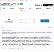 Przykładowe podsumowania opinii Przykładowe podsumowania opinii