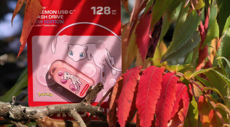 Pokemonowa pamięć z Mew od SanDiska i Nintendo