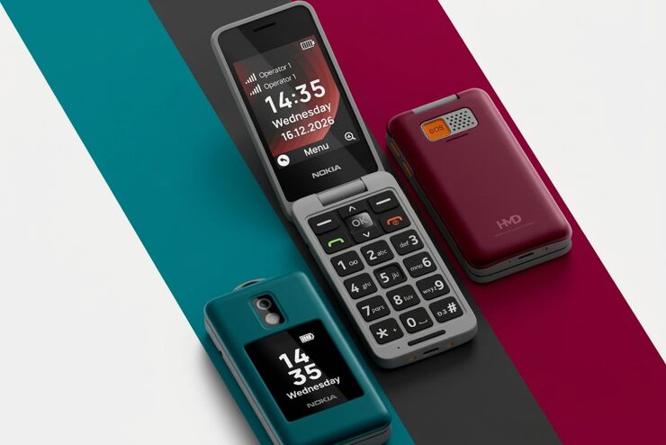 Nokia 2360 Flip - klapka dla seniorów