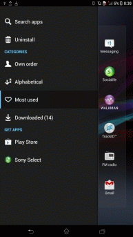 Xperia Z Ultra - zrzuty ekranu