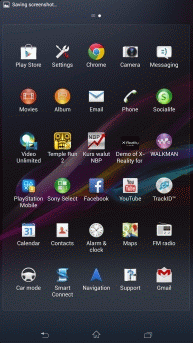 Xperia Z Ultra - zrzuty ekranu