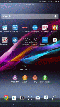 Xperia Z Ultra - zrzuty ekranu