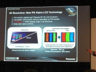 Panasonic Toughpad 4K Panasonic Toughpad 4K