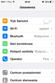 iOS7 - pierwsze błędy