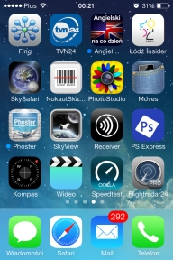 iOS7 - pierwsze błędy