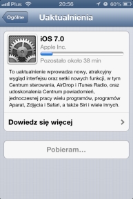 iOS7 - pierwsze błędy