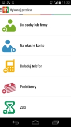 Aplikacja mobilna mBanku