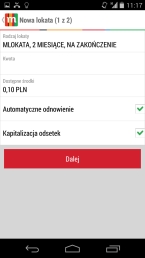 Aplikacja mobilna mBanku