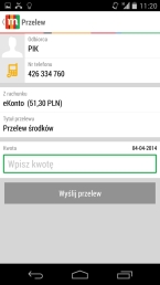 Aplikacja mobilna mBanku