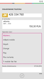 Aplikacja mobilna mBanku
