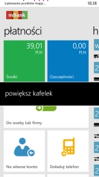 Aplikacja mobilna mBanku