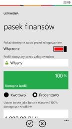 Aplikacja mobilna mBanku