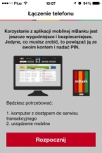 Aplikacja mobilna mBanku