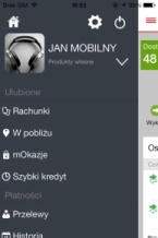 Aplikacja mobilna mBanku Aplikacja mobilna mBanku
