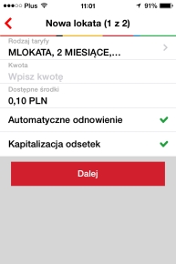 Aplikacja mobilna mBanku Aplikacja mobilna mBanku