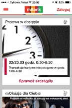 Aplikacja mobilna mBanku Aplikacja mobilna mBanku