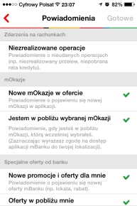 Aplikacja mobilna mBanku Aplikacja mobilna mBanku