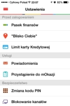 Aplikacja mobilna mBanku Aplikacja mobilna mBanku