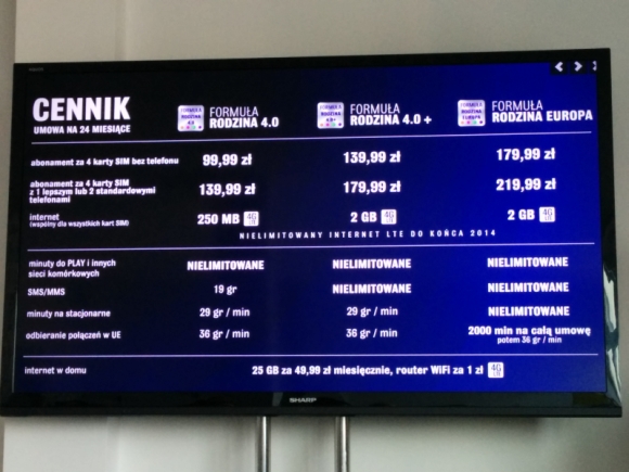 Ceny oferty Formuła Rodzinna