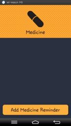 Interfejs aplikacji na smartfona