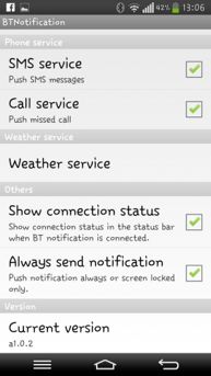 Interfejs aplikacji na smartfona