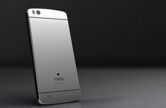 Smartfon Manta 7X - tył obudowy