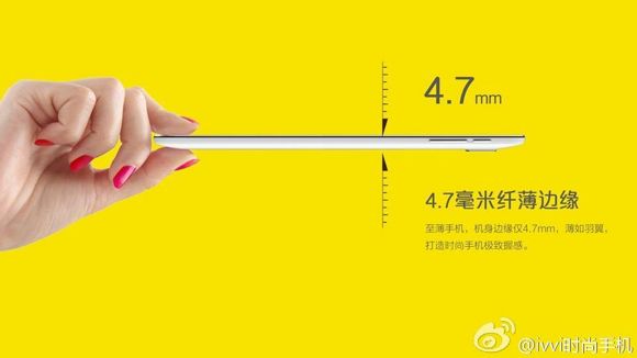 Coolpad IVVI K1 mini - grubość