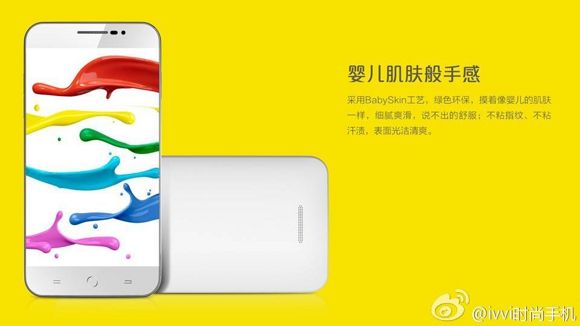 Coolpad IVVI K1 mini - przód i tył