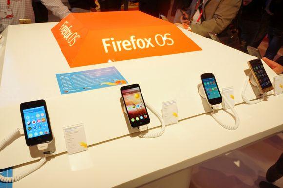 Cztery smartfony z Firefox OS