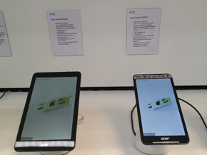 Ekspozycja smartfonów i tabletów Acer