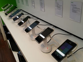 Ekspozycja smartfonów i tabletów Acer
