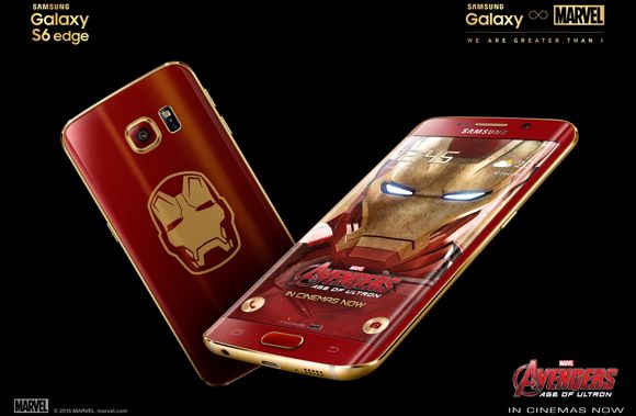 Samsung Galaxy S6 Edge Iron Man