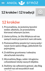 Trzymaj się 12 kroków, przestrzegaj programu HALT
