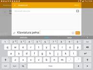 Warianty klawiatury w Samsung Galaxy Tab A