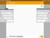 Warianty klawiatury w Samsung Galaxy Tab A